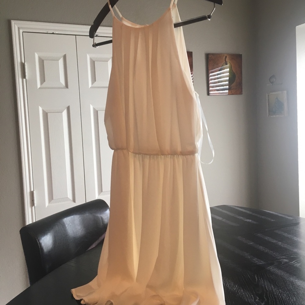 Classic white dress size M
